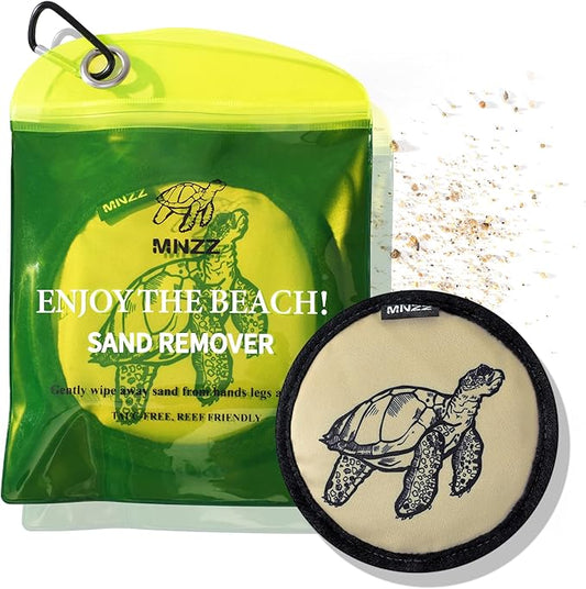 Beach Sand Remover Sand Eraser Wipe Mitt Family Kids Women 2026 Summer Beach Towels Vacation Essentials Mexico Costa Rica ...