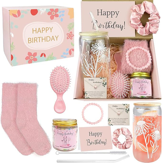 PPXMEEUDC 10 Piece Set Birthday Gifts for Teen Girls Teenage Girls Basket Gift Sets for Her Friend Daughter Sister Niece G...