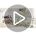 PONKING 8 Pcs x 8.2 ft Flower Garland Artificial Rose Vine Flowers with Green Leaves Hanging Fake Roses Vine for Room Part...
