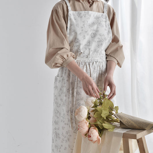 Artistic Apron Kitchen Waistcoat And Bib Apron Work Uniform