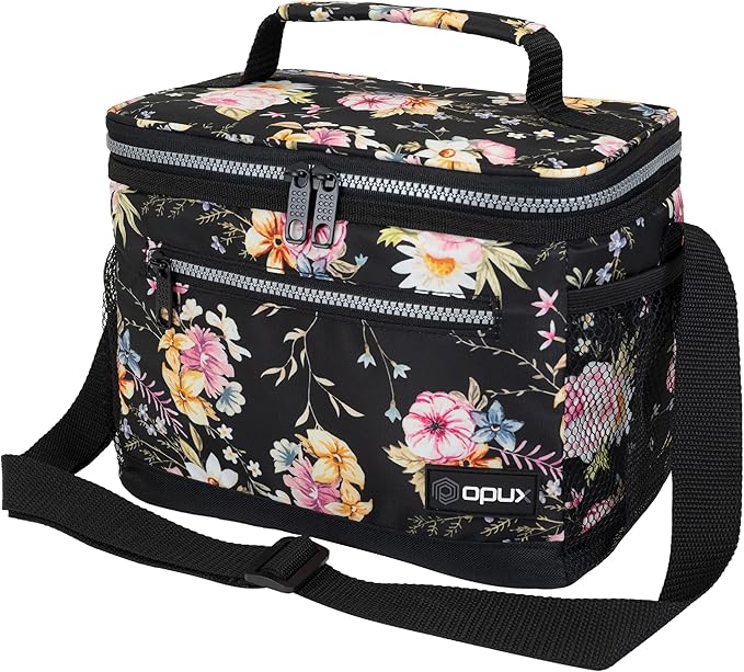 opux Insulated Lunch Box Men Women, Lunch Bag for Work School, Leakproof Soft Cooler Tote Adult, Large Lunch Pail Kids Boy...