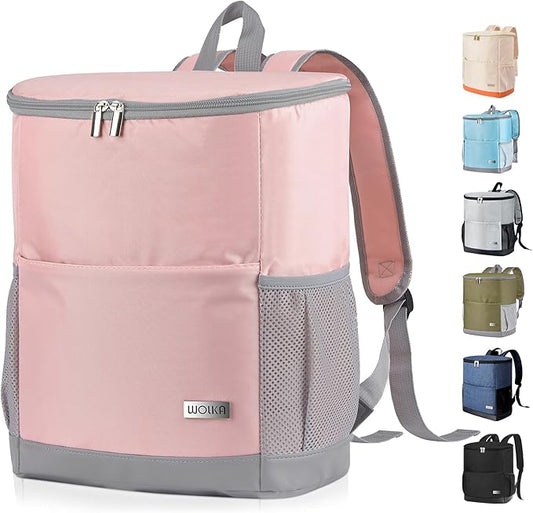 Insulated Cooler Backpack Outdoor - Leak Proof Backpack Cooler 30 Cans, Waterproof Lightweight Cooler Bag for 12h Hot/Cold...