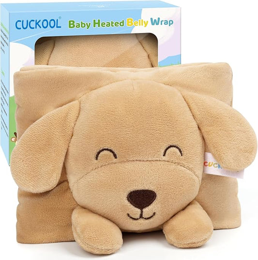 Baby Colic and Gas Relief, Heated Tummy Wrap for Newborns Belly Relief by Soothing Warmth, Baby Heating Pad Swaddling Belt...