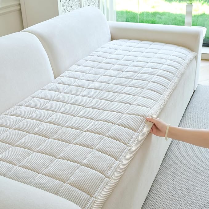 PJLZJFBY Couch Covers for Dogs Washable, Non Slip Couch Covers for Loveseat Sofa Pet Friendly, Soft Fuzzy Sofa Covers for ...