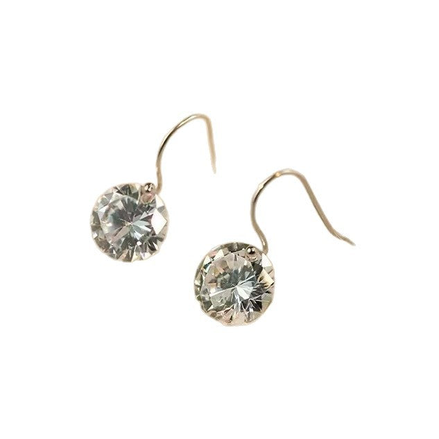 Light Luxury Temperament Earrings Exquisite Socialite Style Daily Versatile Ear Accessories