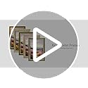 Golden State Art,8x12 Ornate & Antique Photo Frame for 8 x 12 Picture, Real Glass Wall Display, Color Muted Green & Gold
