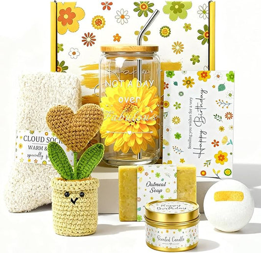 JOYOFUN Birthday Gifts for Women，Gift Baskets for Women Relaxing Gift Set Birthday Presents Female Friendship Gifts Box fo...