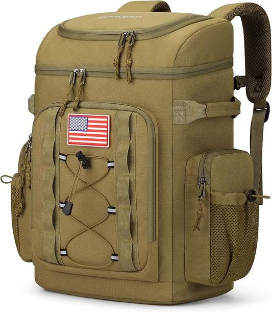 Maelstrom Backpack Cooler,Soft Lightweight Leakproof Cooler Backpack,Men Women 35/50 Can Insulated Cooler Bag,Keeps Hot/Co...