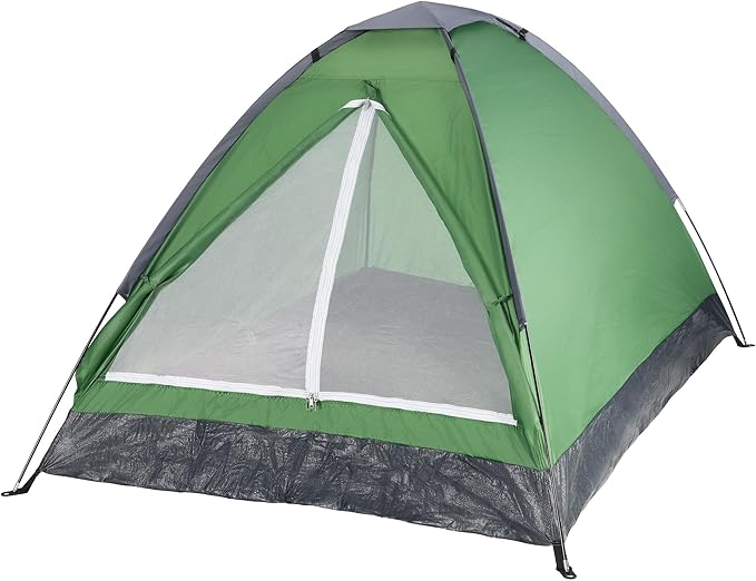 2 Person Camping Tent with Rain Fly and Carrying Bag – Lightweight Outdoor Pop Up Tents for Camping Essentials, Music Fest...