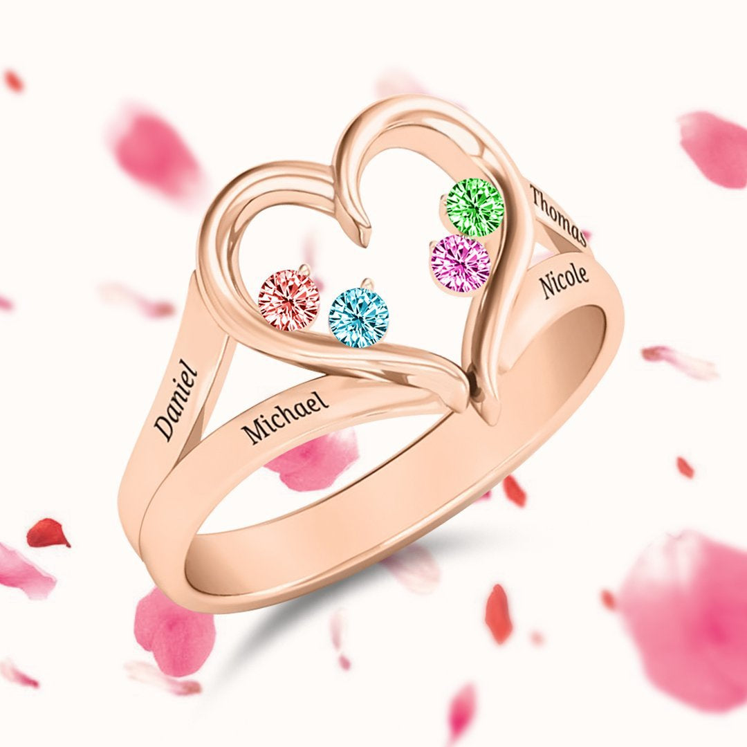 Cross Border Fashion Love Ring From Europe And America