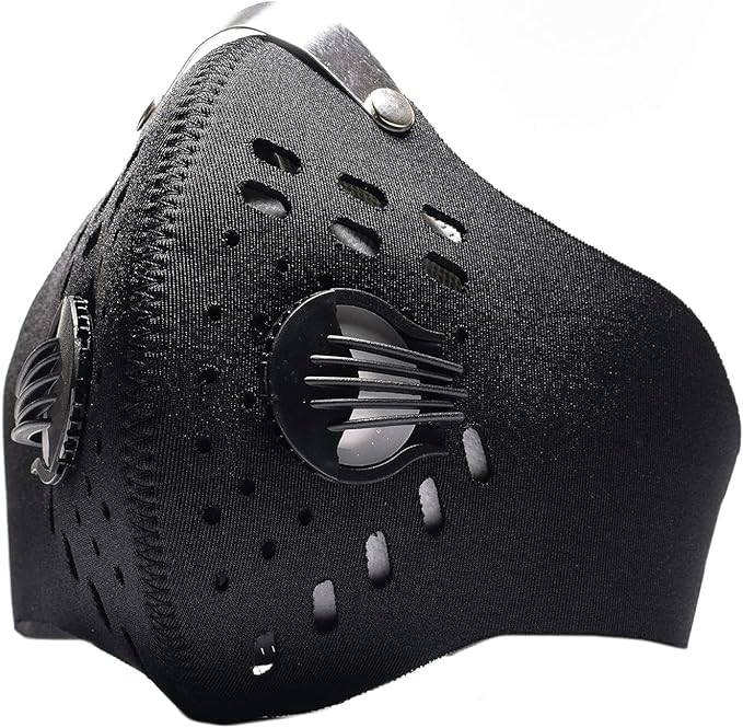 ECO-GEAR Anti Pollution Face Mask with Military Grade Protection | Anti Smoke, Exhaust Gas, Dust & Pollen