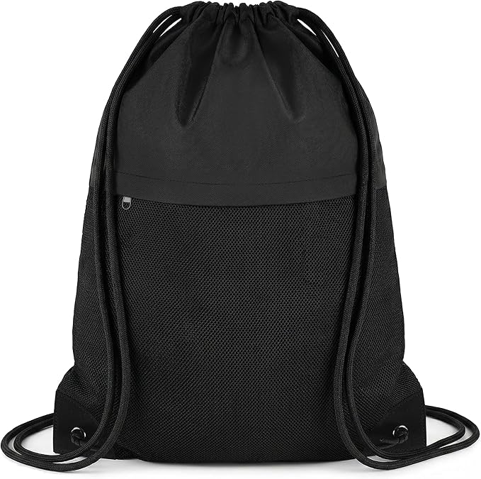 TILYMOL Drawstring Backpack Gym Bag - String Gym Bag for Men & Women, Lightweight Cinch Sports Sackpack for Beach, Travel,...