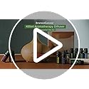 InnoGear Aromatherapy Diffuser & 10 Essential Oils Set, 400ml Diffuser Ultrasonic Diffuser Cool Mist Humidifier with 4 Tim...