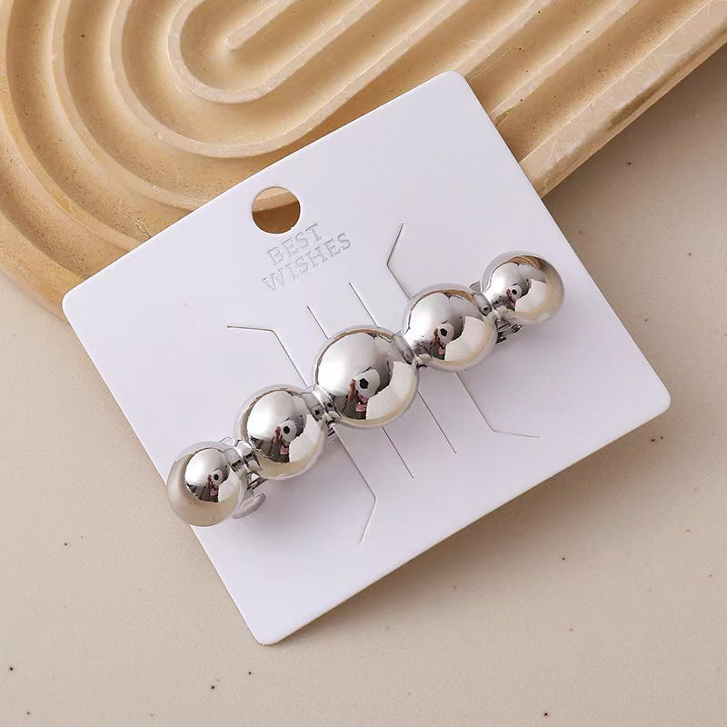 One-word Hair Clip For Women's Updo Spring Clip