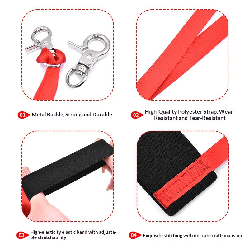 Outdoor Sports Ski Gloves With An Anti-loss Lanyard