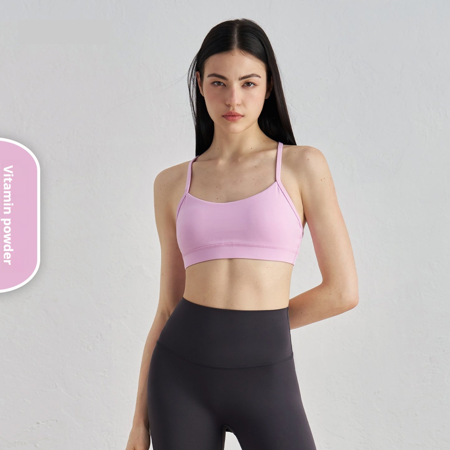 Youth Sexy Beauty Back Strap Sports Underwear Women's Chest Pad Push Up