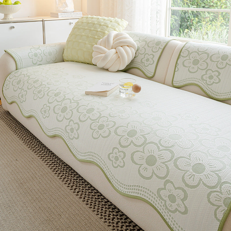 Solid-color Uniquely Shaped Sofa Cushion With A Cooling Feel2025s Latest Summer Design
