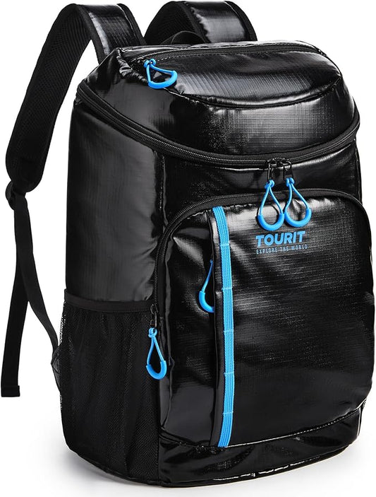 TOURIT Backpack Cooler Insulated 30 Cans, Lightweight Leak Proof Travel Cooler Bag, Soft Waterproof Cooler Backpack for Me...
