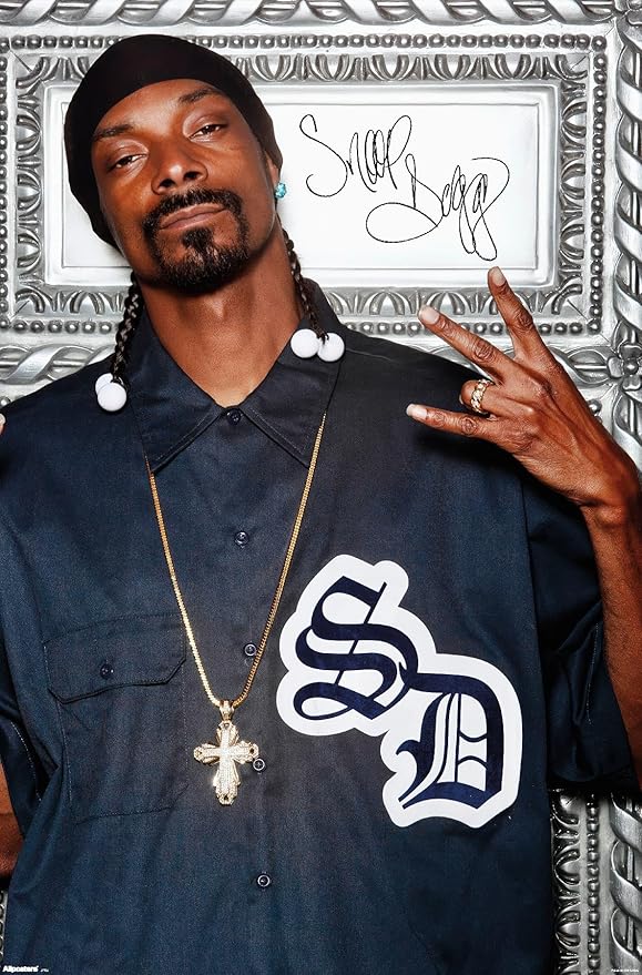 Snoop Dogg - West Wall Poster, 34L" x 22.4W", Unframed Version