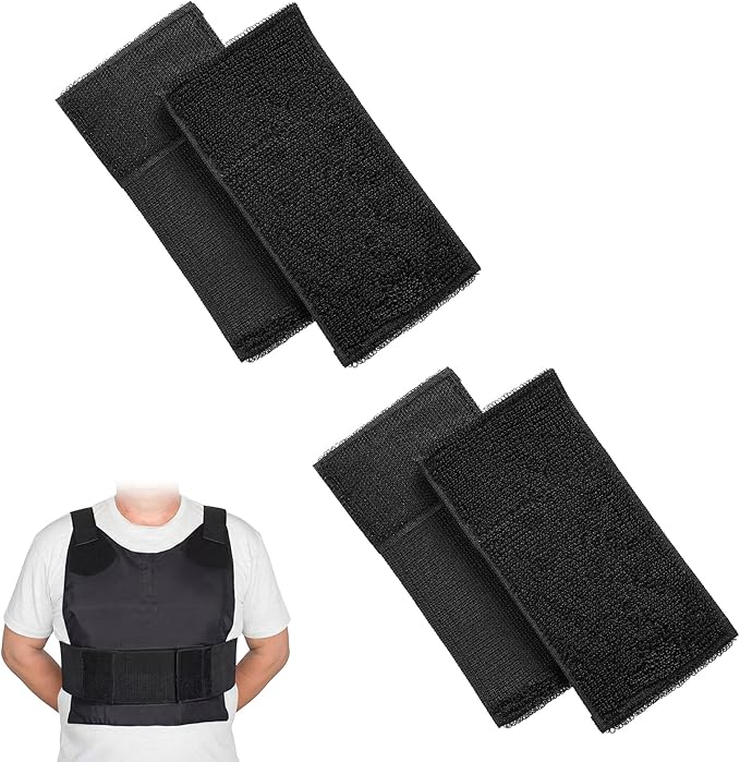 Suncalla 4 Pcs Cooling Vest Extender Straps Elastic Adjustable Extension Straps Add Length for Most Sports Cooling Vest