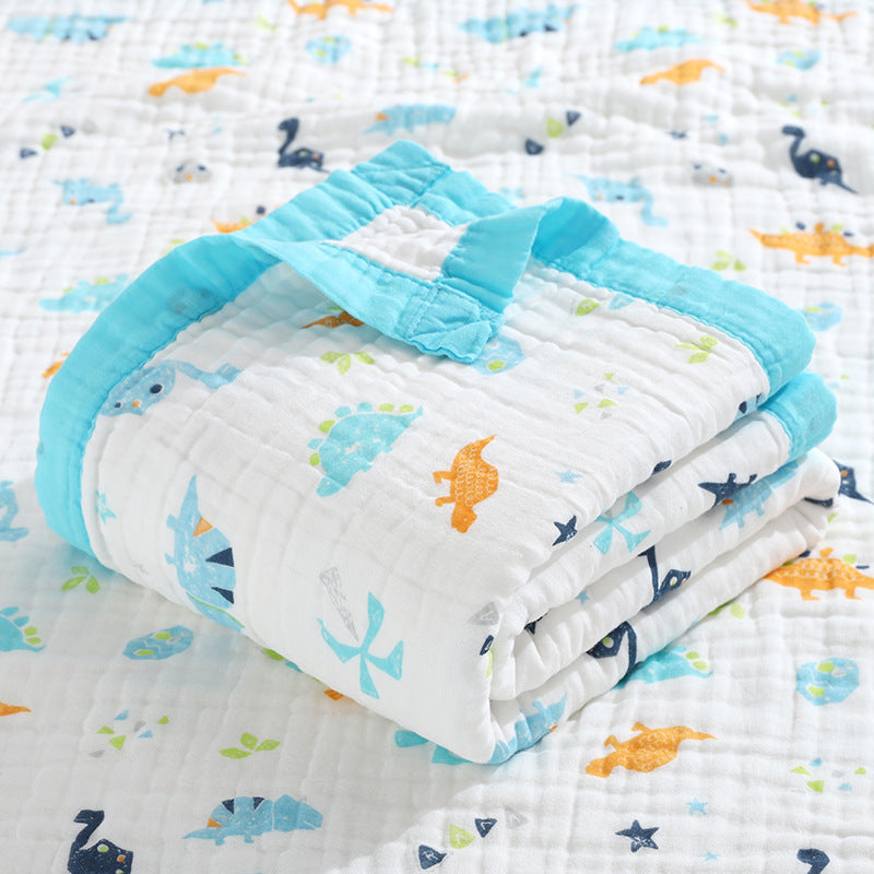 Baby Bath Towel Six-layer Pure Cotton Gauze Blanket