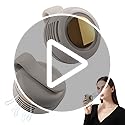 cijikos Portable Silent Mini Bladeless Fan Clip On,3 Speeds Clip-On Fans For Shirt,Small Clips Fanmini Whirlwind Fans For ...