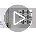 Hongkee 8x10 Black Picture Frames set of 3, Made of Wooden and Glass Photo frame - Displays Picture 5x7 with Mat or 8 x 10...