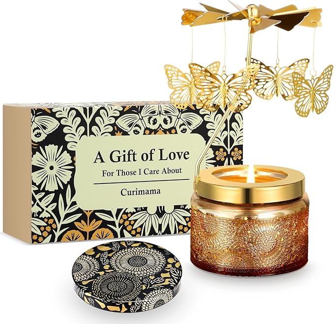 Mothers Day Gifts for Mom, Butterfly Candle Gifts for Women, Unique Birthday Gift for Women Mama Sister, Best Mom Gift for...