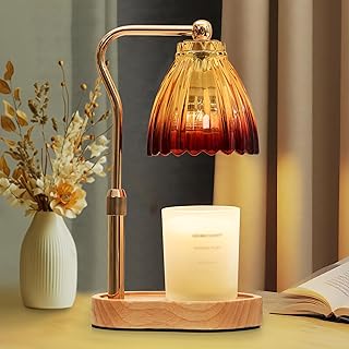 Candle Warmer Lamp with Timer Dimmable, Lamp Candle Warmer for Jar Candles，Birthday Gifts for Women Mom, House Warming Gif...
