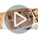 Vtopmart 25 PCS Clear Plastic Drawer Organizers Set, 4-Size Versatile Bathroom and Vanity Drawer Organizer Trays, Storage ...