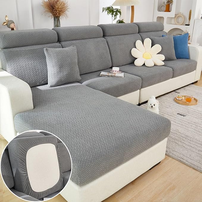 Disayu Couch Cushion Covers Sofa Covers Couch Covers for Sofa Pet Friendly Universal Sofa Covers Washable Stretch Slipcove...