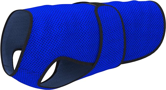 DOGZSTUFF Dog Cooling Vest – Lightweight Evaporative Shirt with UV Protection for Small, Medium, and Large Dogs – Breathab...