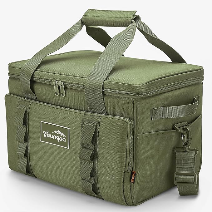 Cooler Bag 48-Can Insulated Leakproof Soft Cooler Large Collapsible Portable Travel Cooler Bags 32L for Picnic, Waterproof...