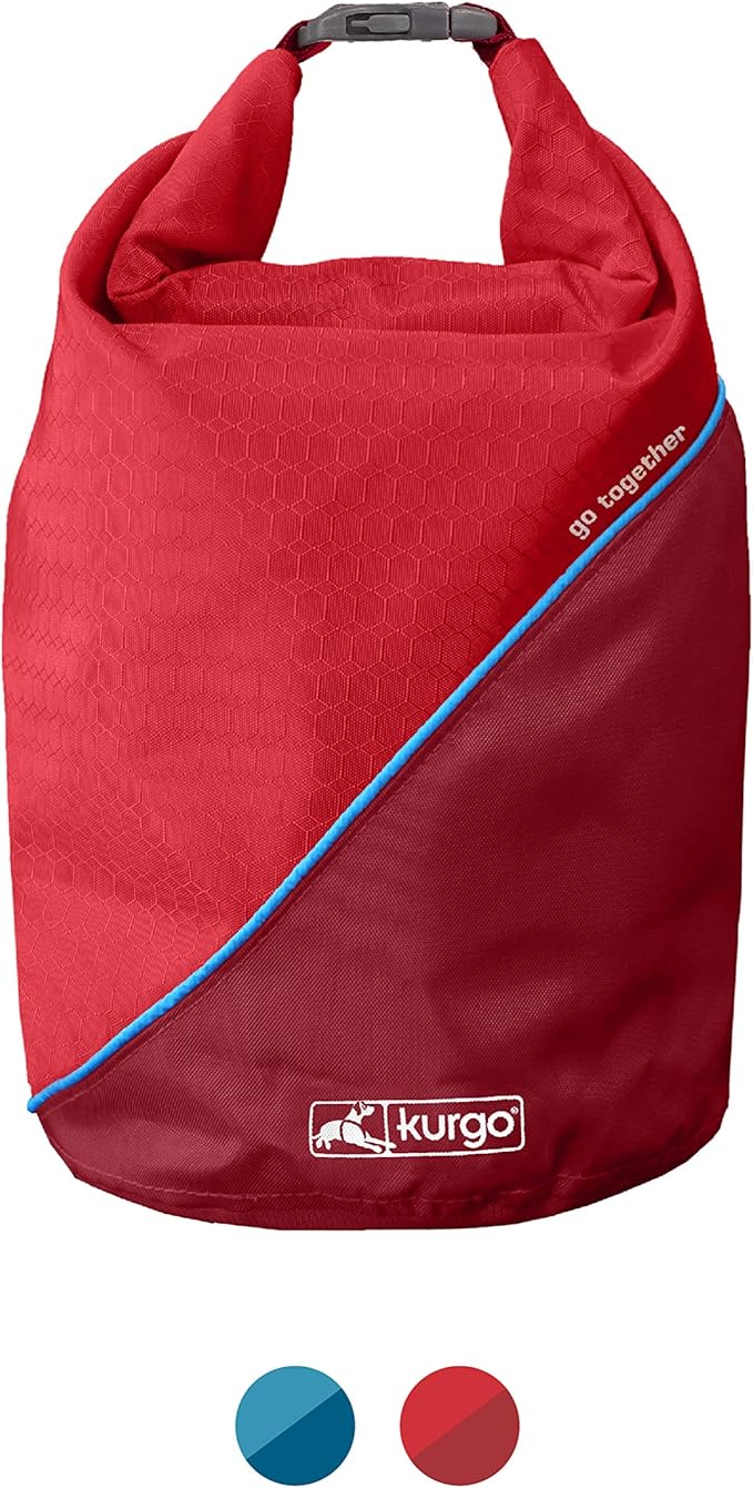 Kurgo Kibble Carrier - Portable Kibble Carrier - Compact Travel Storage - Dog Food Dry Bag - Camping Dog Storage - 5 lb Ca...
