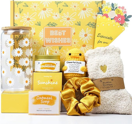 Gift Baskets for Women, Graduation Gift for Her, Birthday Gifts for Women Teacher Best Friend Inspirational Gift Set Box,T...