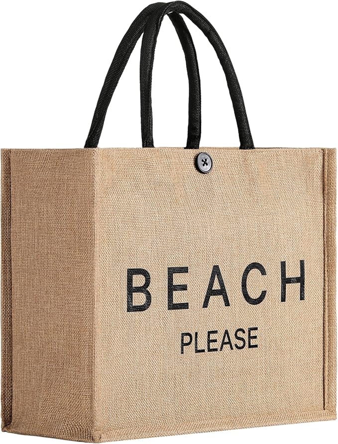 Trifabricy Beach Bag, Large Beach Bag for Women, Woven Straw Beach Tote Bag Waterproof, Weaving Swim Gym Shopping Travel B...