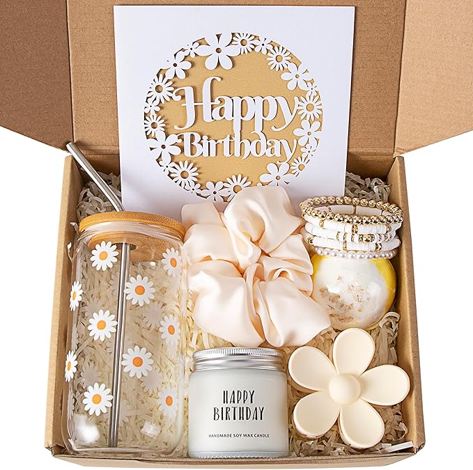 JTEWB Birthday Gifts For Women, Teen Girl, Her, Happy Birthday Gift Box For Girl, Women, Sister, Daughter, Friends, Cute D...