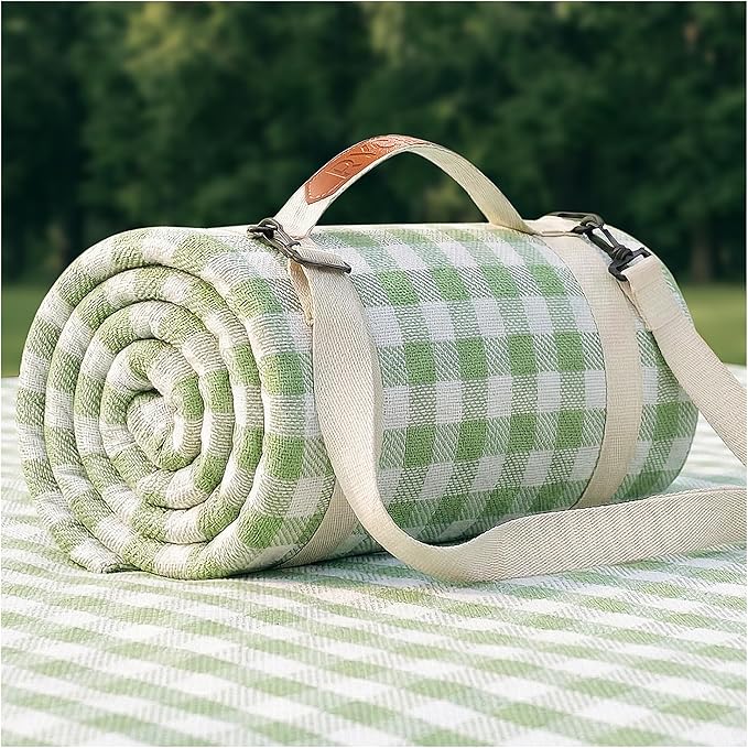RYCHIC Waterproof Picnic Blanket Beach Outdoor Camping Mat Extra Large Foldable Cute Big Travel Essential Accessories Gift...