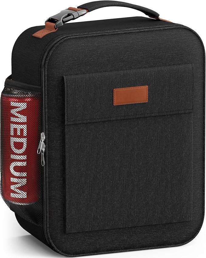 HOTOR Lunch Bag for Men & Women - Large Capacity Insulated Lunch Bag with Mutiple Pockets, Wear-Resistant Cooler Lunch Box...