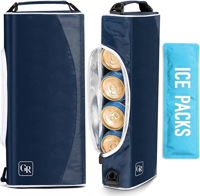 Golf Cooler Bag with Ice Packs - Golf Gifts for Men Fits in Golf Bags Golf Accessories Fathers Day Dad Gifts from Daughter...