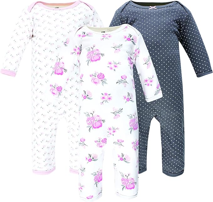 Hudson Baby unisex-child Cotton Coveralls