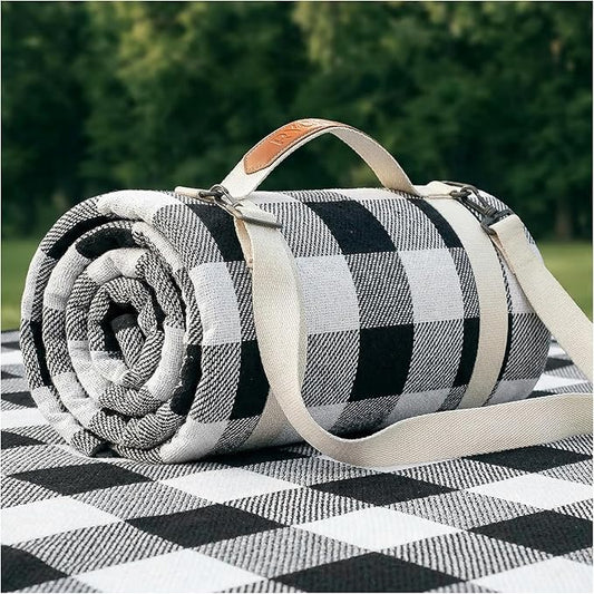 RYCHIC Waterproof Picnic Blanket Outdoor Camping Beach Mat Extra Large Foldable Car Essential Roadtrip Gadget Rv Accessori...