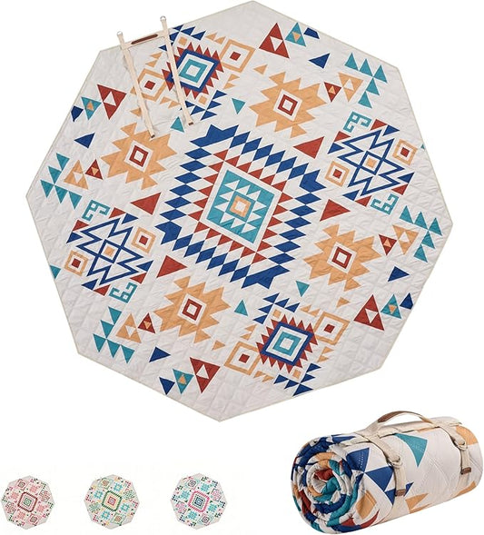 ALLBFENG 87 in * 87 in Waterproof Picnic Mat Picnic Blanket, Enlarged and Thickened Camping Mat, Larger Picnic Blanket, Su...