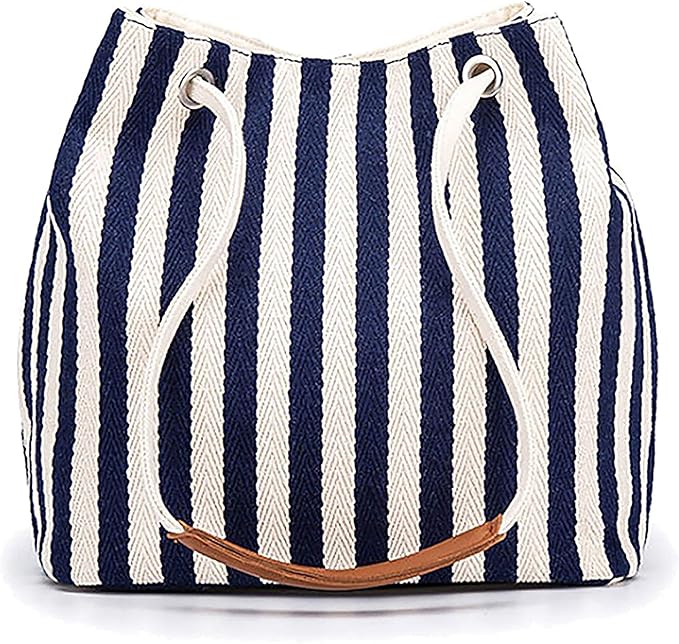 Bydenwely Women's Canvas Tote Bags Small Medium Shoulder Bag Daily Working Handbag for Holiday Travel Pool
