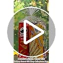 ZIMCEMS 50Pcs 12X16 inch Bottom Gusset Bags Clear Cellophane Gift Wrap Wrapping Plastic Large Cello Bags for Party Favors ...