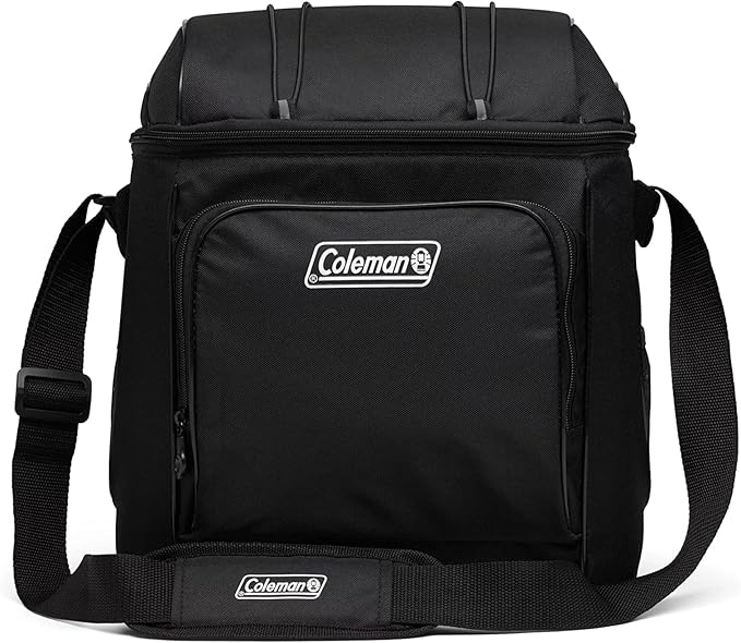 Coleman Chiller Insulated Soft Cooler, Leakproof 9/16/30 Can Cooler with 12+ Hour Ice Retention, Made with Recycled Materi...
