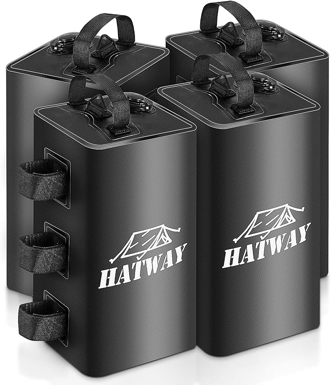 Hatway Canopy Water Weight Bag,88 LBS Water Tent Weights Set of 4 Leg Weights for Pop Up Canopy,Gazebo,Canopies,Tent-4 * 1...