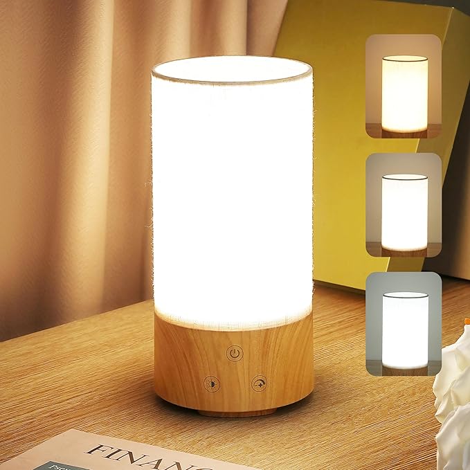 Caromolly Light Therapy Lamp, Happy Lamp 10,000 LUX UV Free with 3 Color Temperature & 5 Brightness Level, Full Spectrum L...