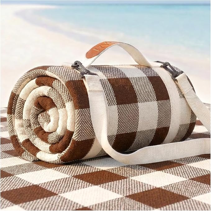 Waterproof Beach Blanket Picnic Outdoor Camping Mat Oversized Extra Large Foldable Sandproof Sand Free Resistant Big XL Gi...
