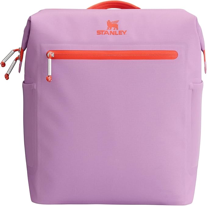 Stanley All Day Madeleine Backpack Soft Cooler 20 Can Cooler with Handle and Shoulder Straps Insulated Travel Bag with Zip...